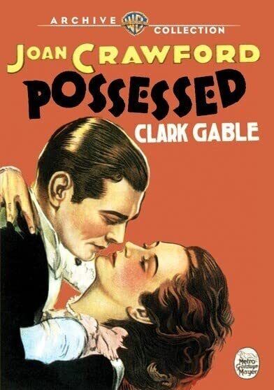Possessed (1931) (DVD) Clark Gable Joan Crawford Wallace Ford