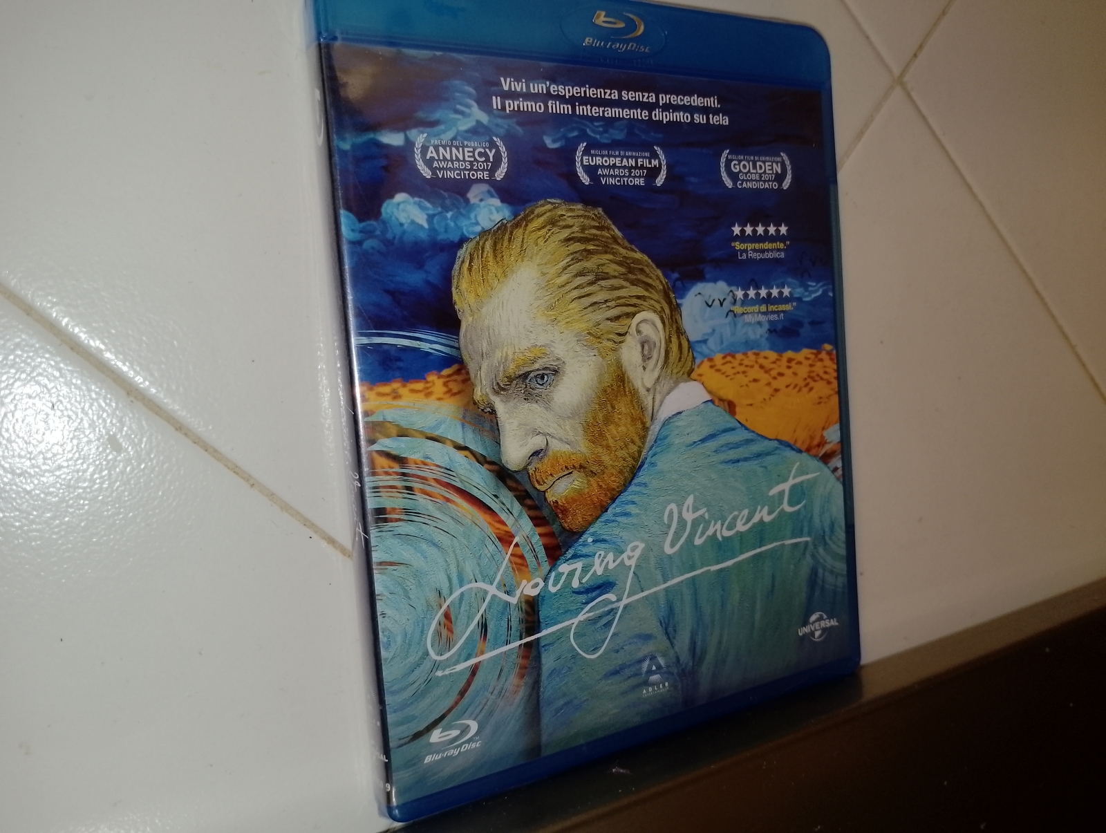 Loving Vincent Blu Ray Nuovo