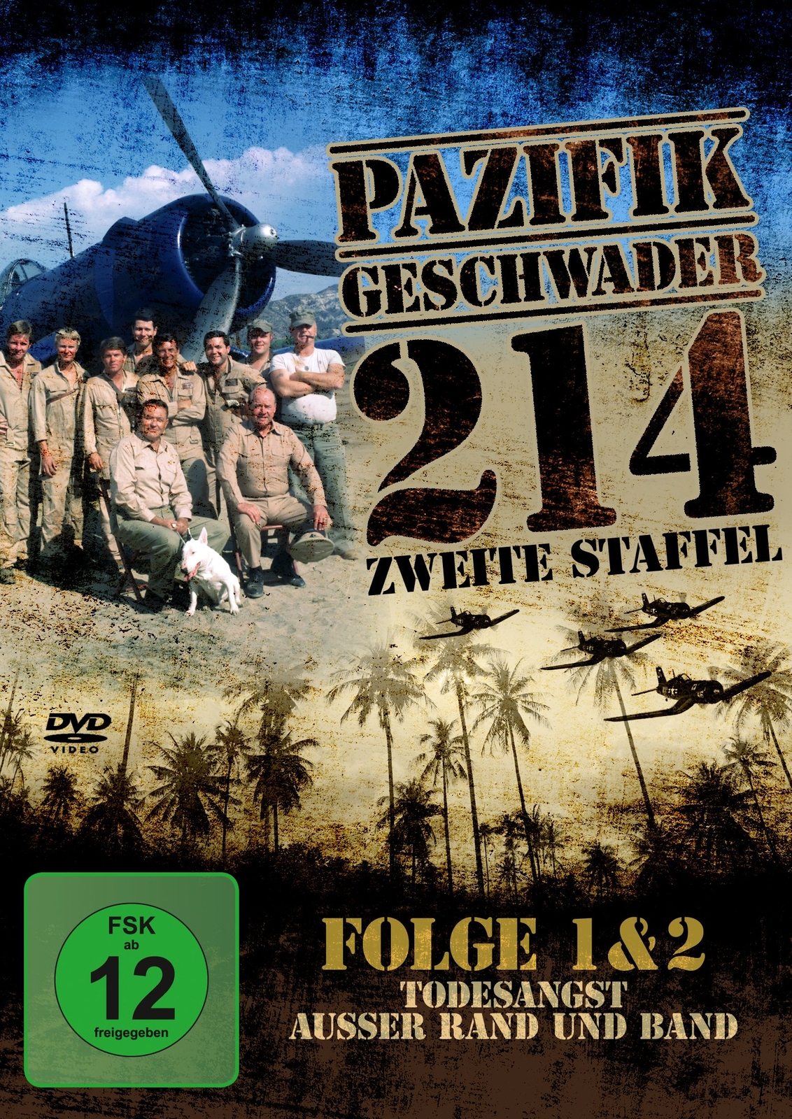 Pazifikgeschwader 214 - Staffel 2/Folge 1-2 (DVD) Robert Conrad Simon Okland