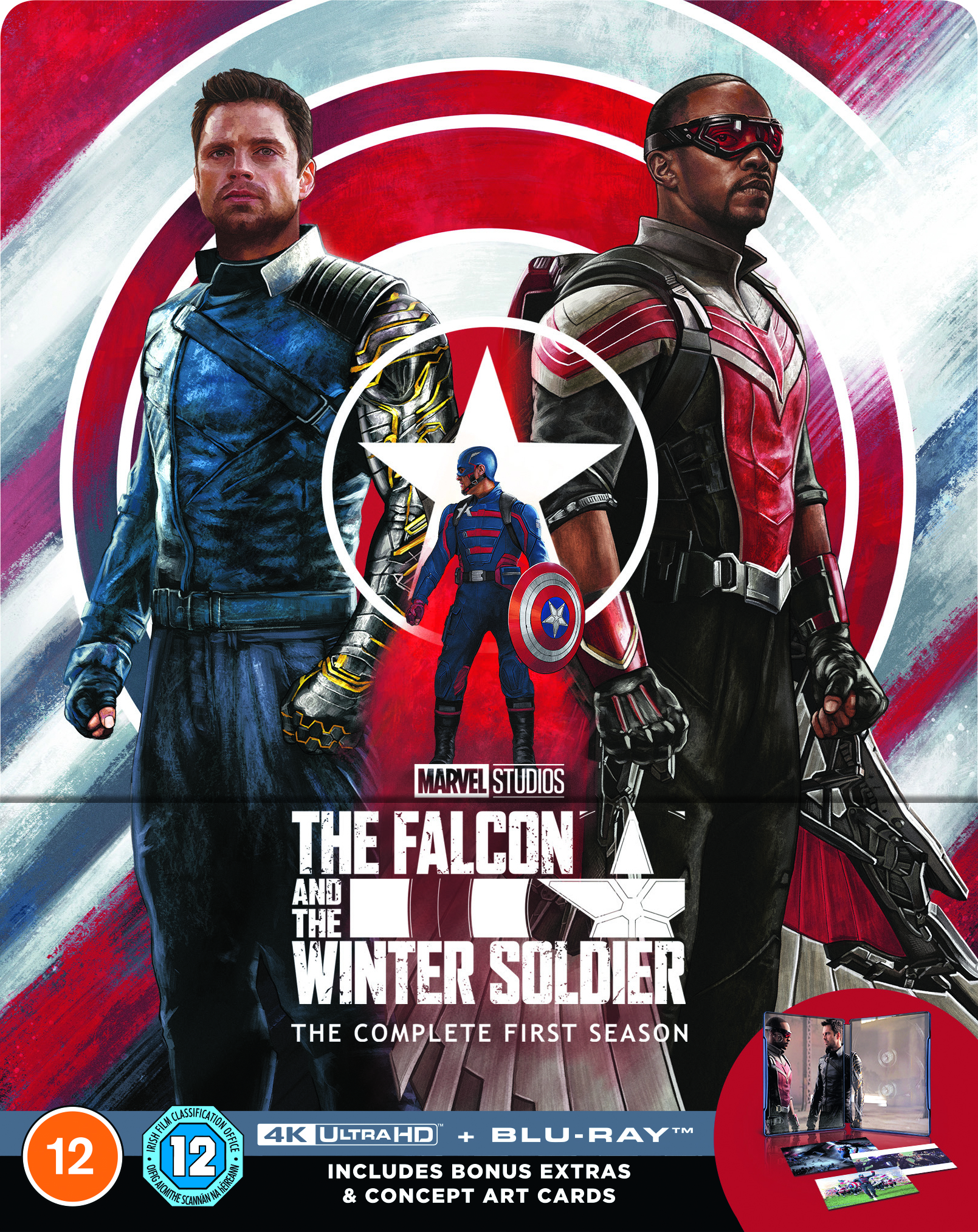Marvel's The Falcon and The Winter Soldier SteelBook (4K UHD Blu-ray)