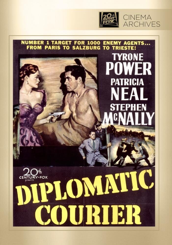 Diplomatic Courier (DVD) Patricia Neal Stephen McNally Tyrone Power
