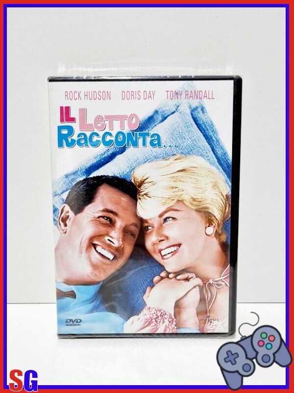 IL LETTO RACCONTA - ROCK HUDSON -  DORIS DAY - DVD VIDEO PRODOTTO ITALIANO NUOVO
