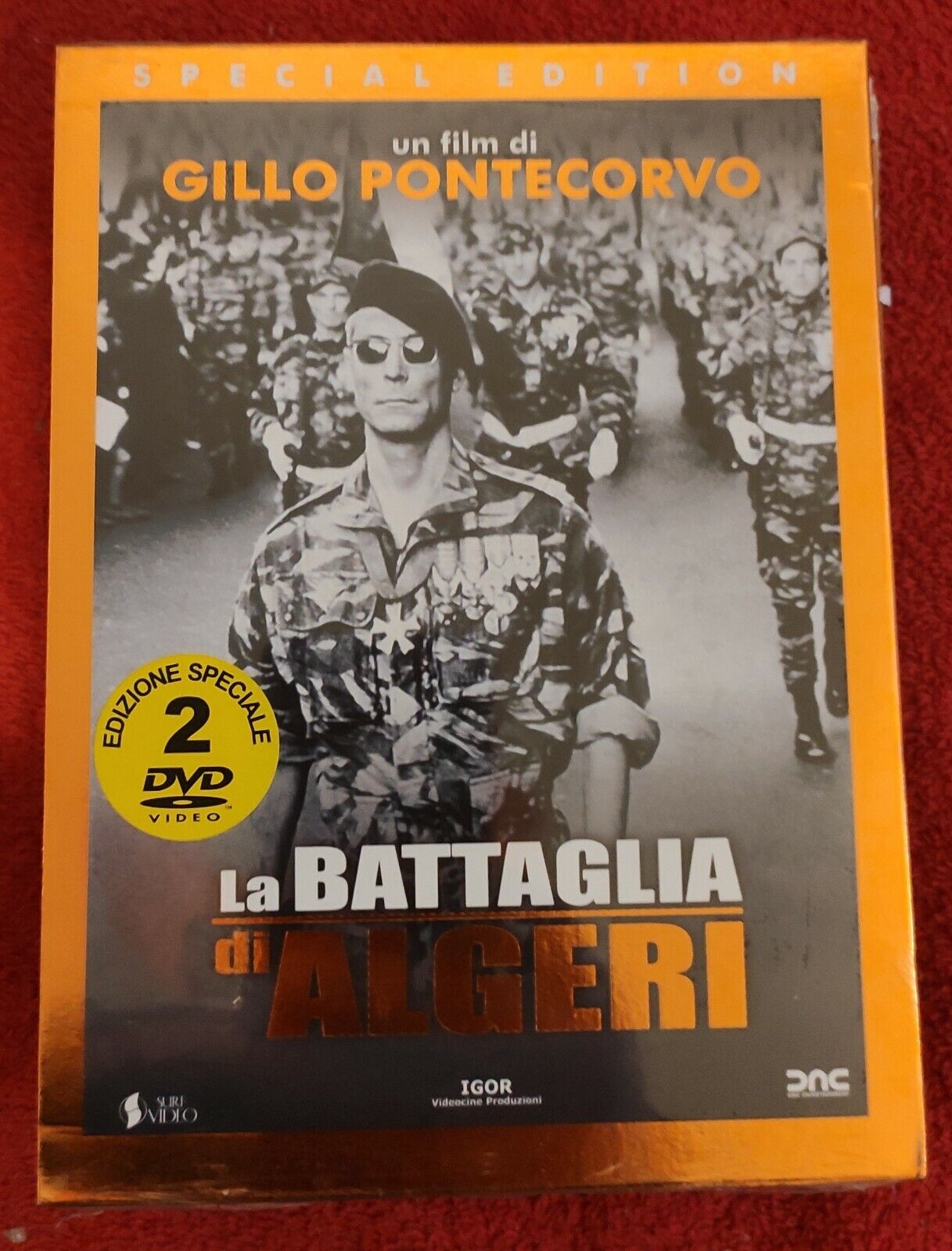 LA BATTAGLIA DI ALGERI SPECIAL EDITION DVD SEALED