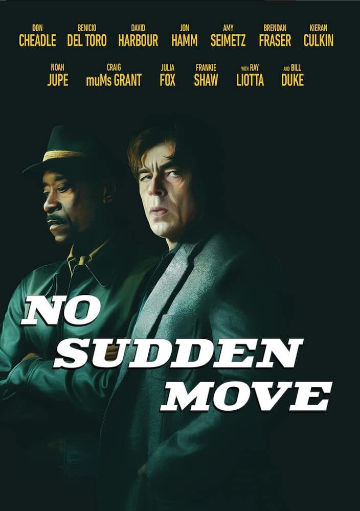 No Sudden Move (DVD) Jon Hamm Julia Fox Kieran Culkin Noah Jupe Ray Liotta