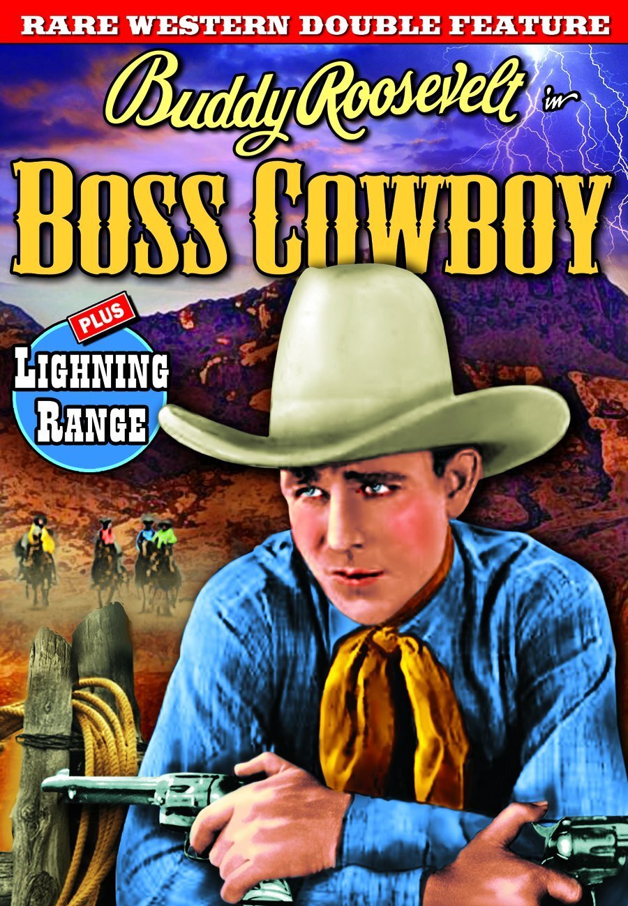 Buddy Roosevelt Double Feature: Boss Cowboy / Lightning Range (DVD)