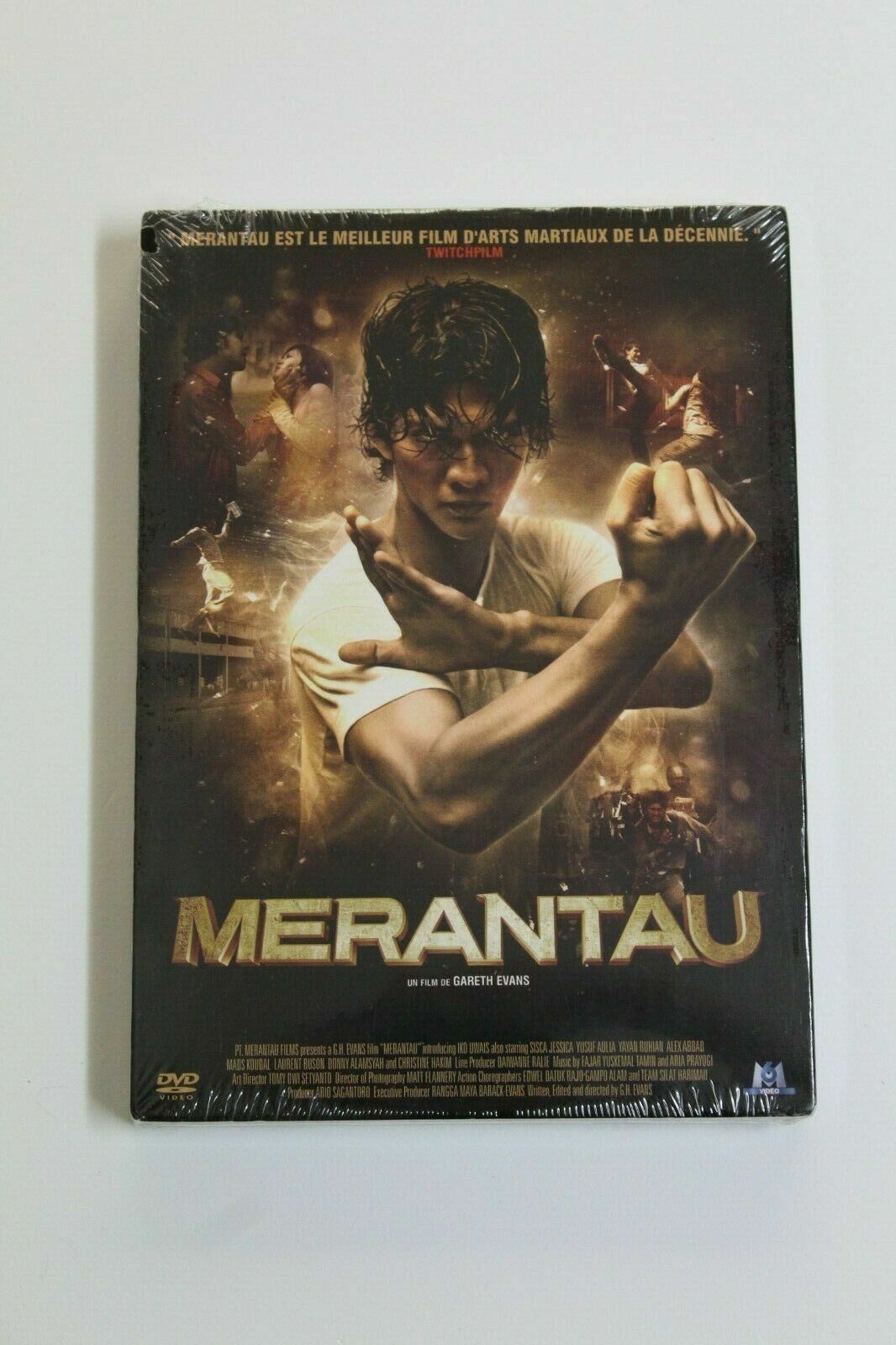 MERANTAU  Pelicula en DVD, Idiomas Frances e Indonesio. NUEVO EN BLISTER.