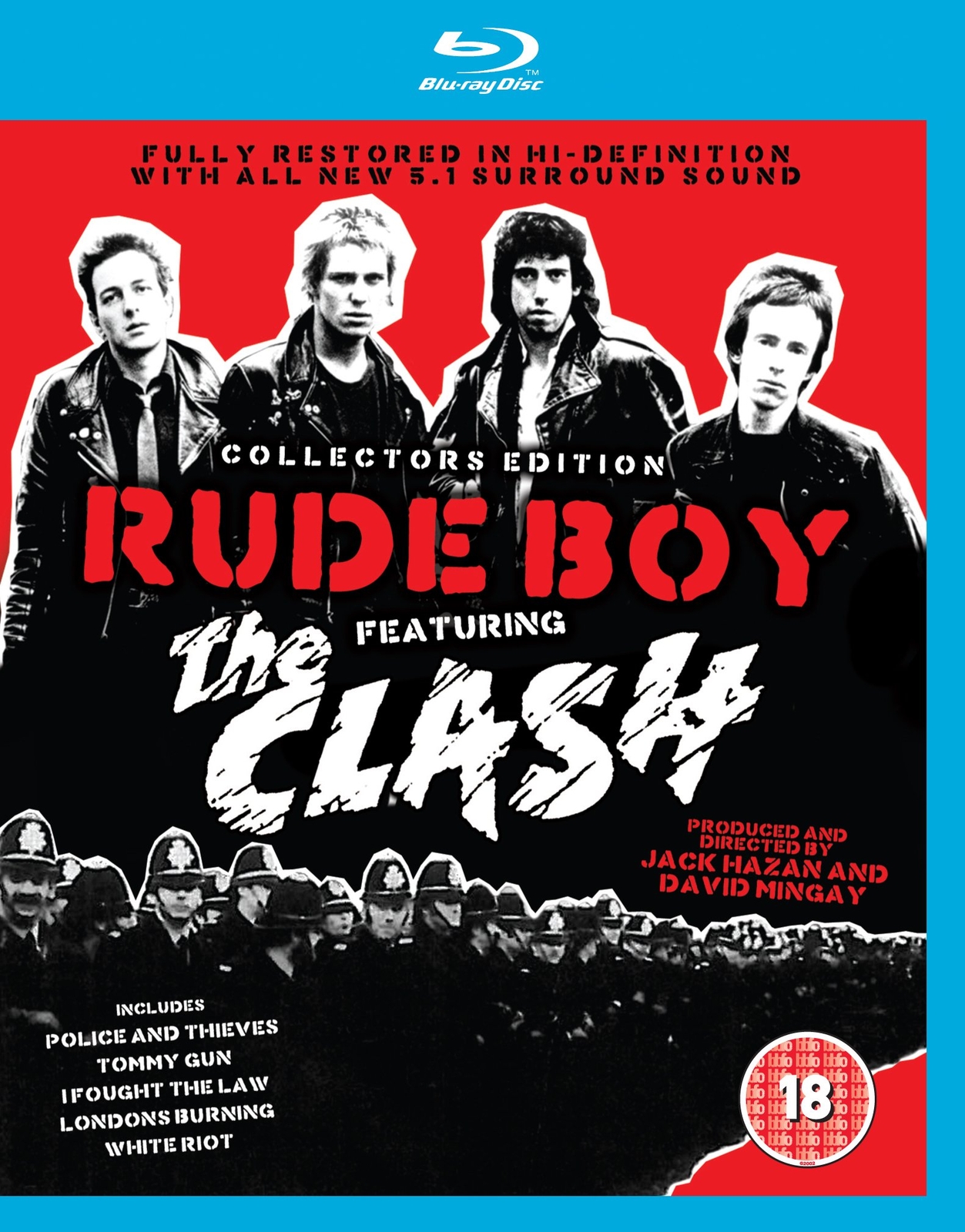 The Clash - Rude Boy: Collectors Edition (Blu-ray) Joe Strummer Mick Jones