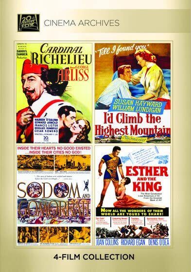 Cardinal Richelieu; I'd Climb The Highest Mountain; Sodom And Gomorrah; Es (DVD)