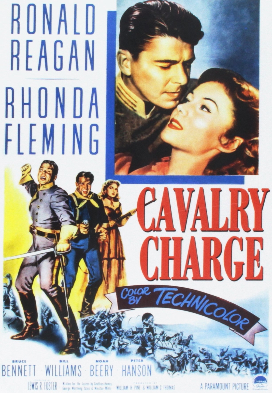Cavalry Charge aka The Last Outpost (DVD) Ronald Reagan Bruce Bennett Noah Beery