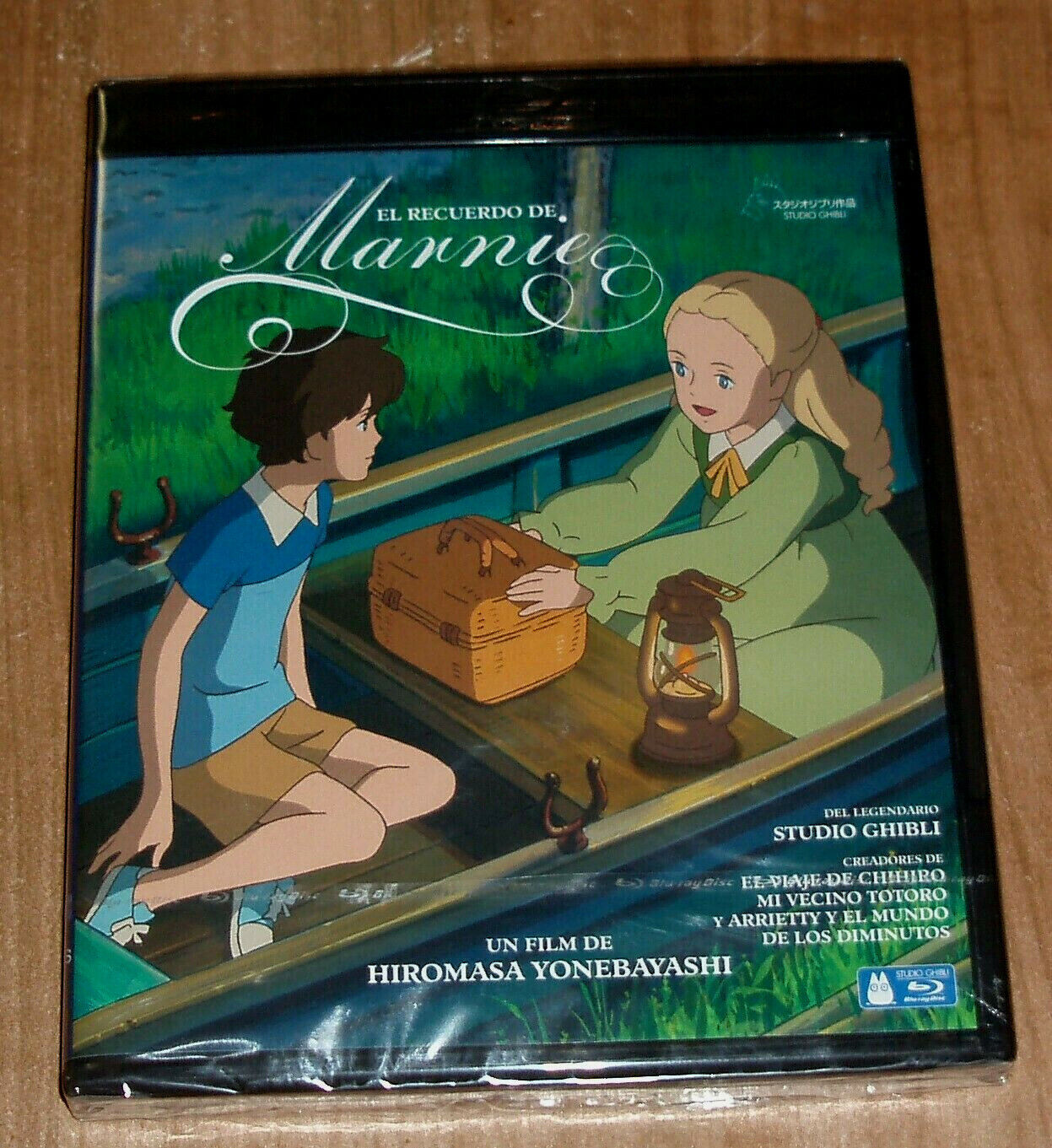 Il Souvenir De Marnie Blu-Ray Nuovo Sigillato Studio Ghibli Maniche (Senza