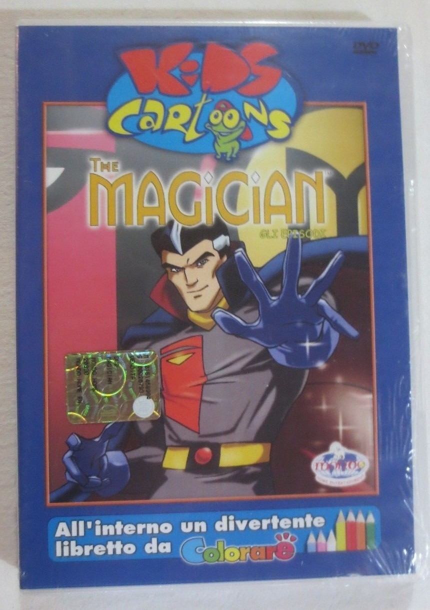 THE MAGICIAN - GLI EPISODI - KIDS CARTOONS - DVD nuovo sigillato [dv29]
