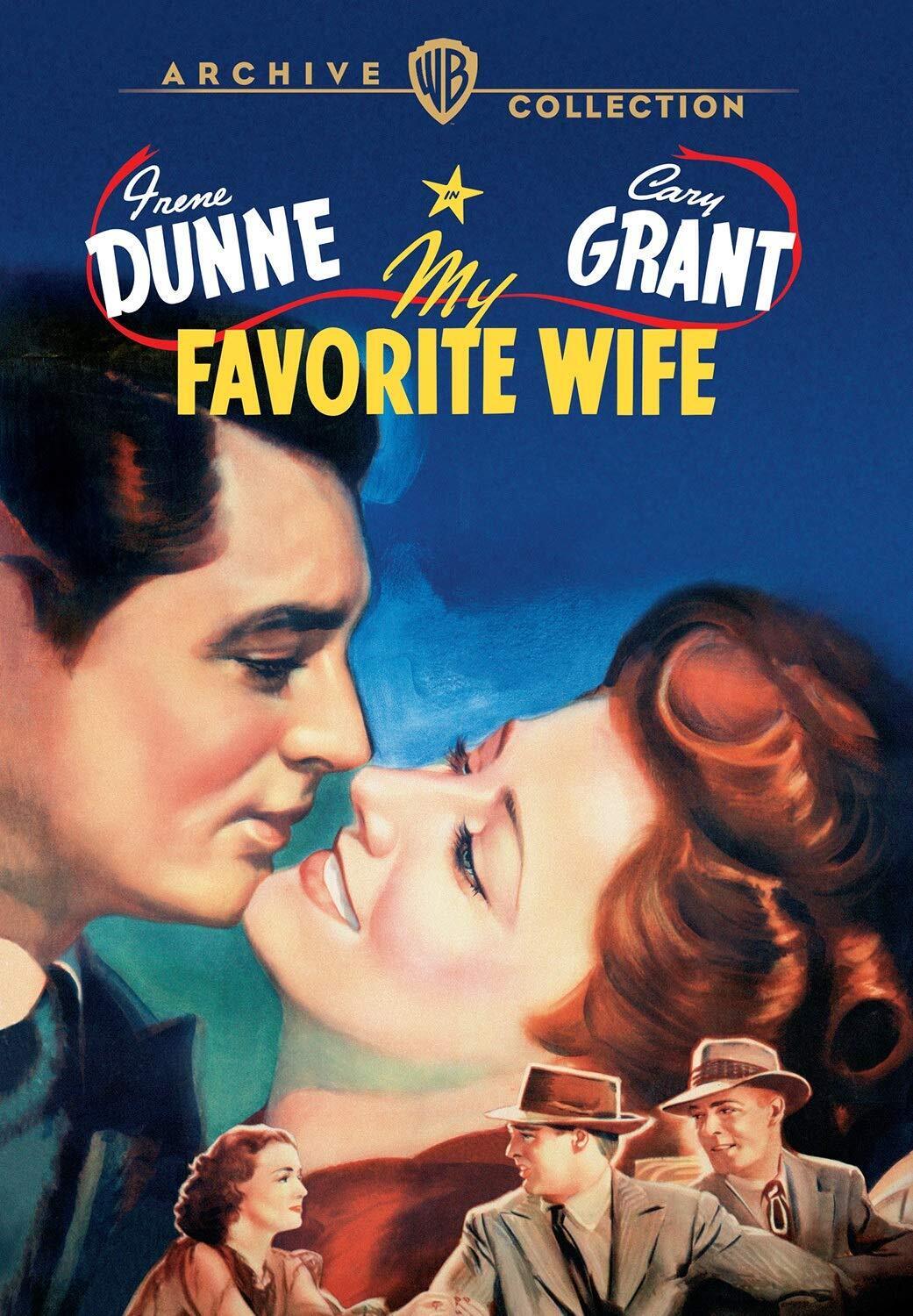 My Favorite Wife (DVD) Cary Grant Gail Patrick Irene Dunne Randolph Scott