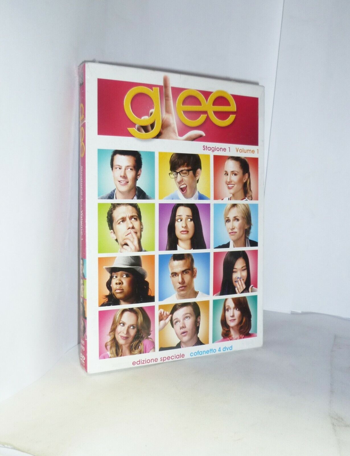 GLEE - STAGIONE 1 - VOLUME 1 - COFANETTO EDIZIONE SPECIALE 4 DVD SIGILLATO NUOVO