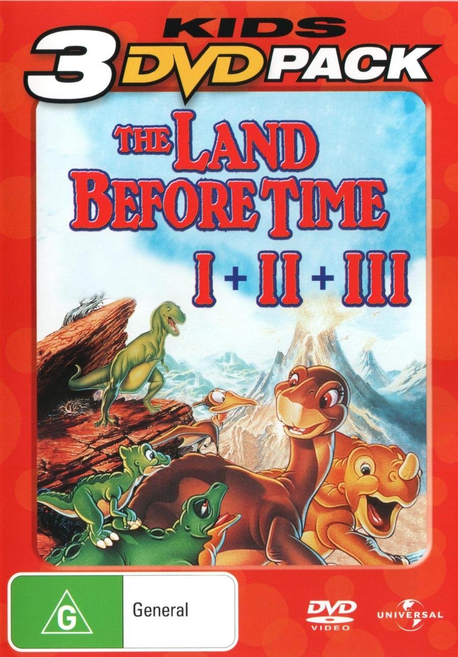 The Land Before Time + The Land Before Time 2 & 3 [NON-USA Format / PAL /  (DVD)