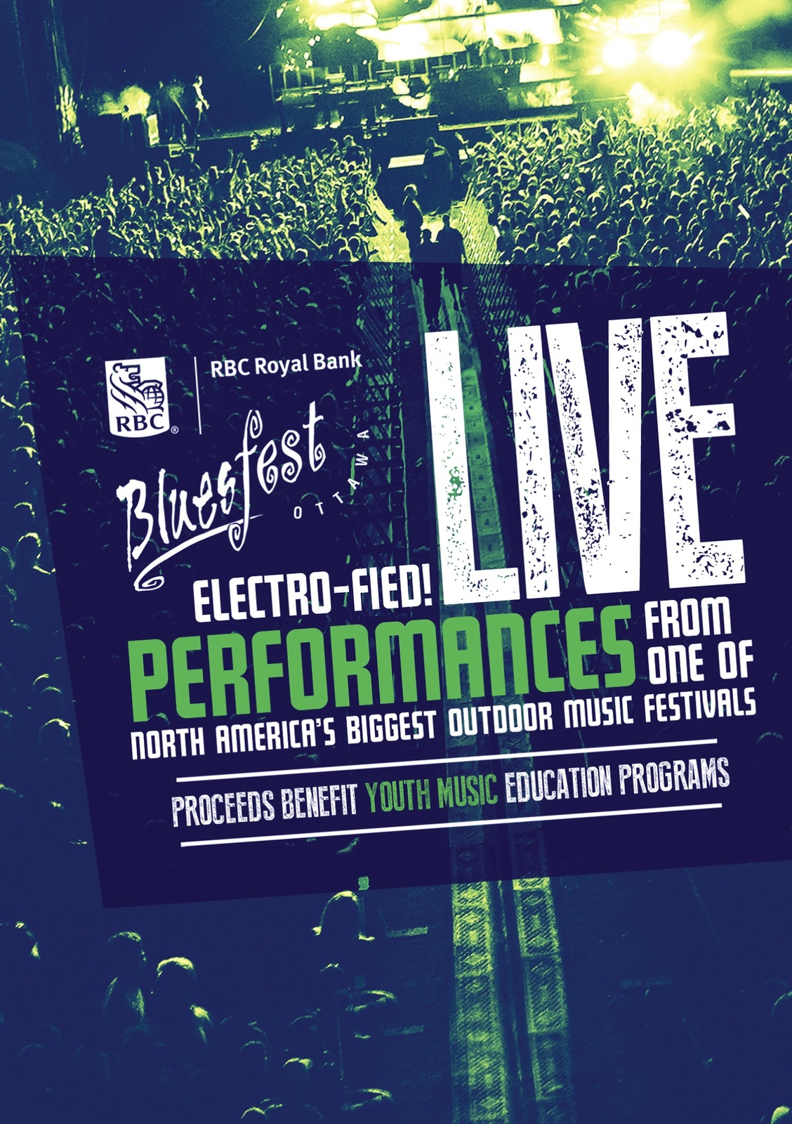 RBC Ottawa Bluesfest 2012 Electrofied! (DVD) Various