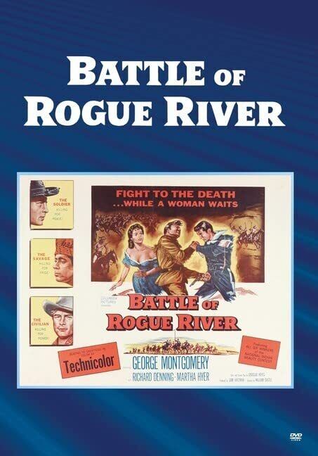 Battle Of Rogue River (DVD) Emory Parnell George Montgomery John Crawford