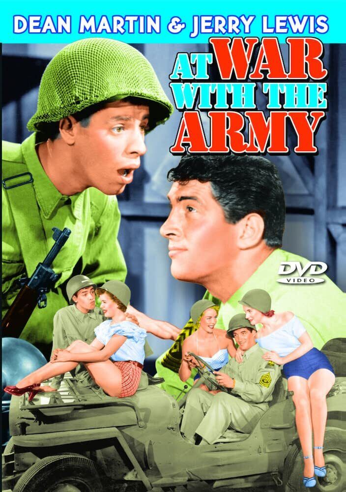 At War With The Army (DVD) Dean Martin Jerry Lewis Mike Kellin Jimmie Dundee