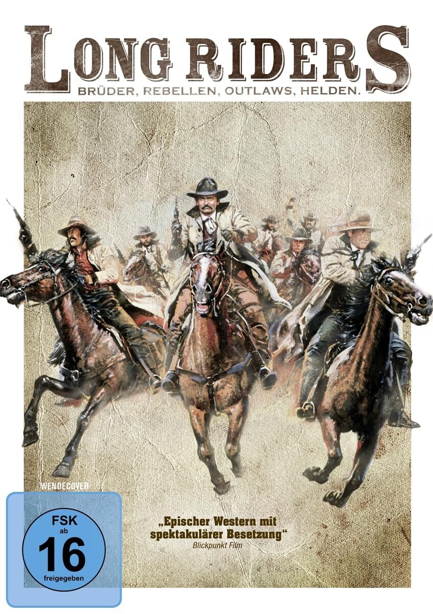 Long Riders (DVD) Quaid Dennis Carradine David Robert Randy Keach Stacy