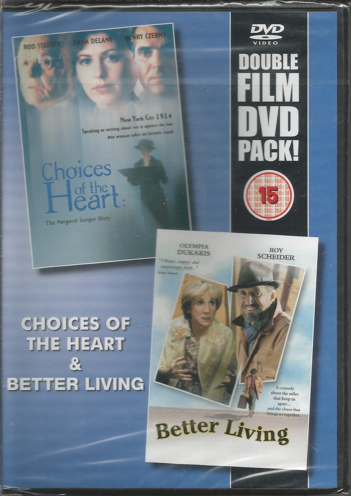 5017633222742 CHOICES OF THE HEART rod steiger & BETTER LIVING olympia duk (DVD)