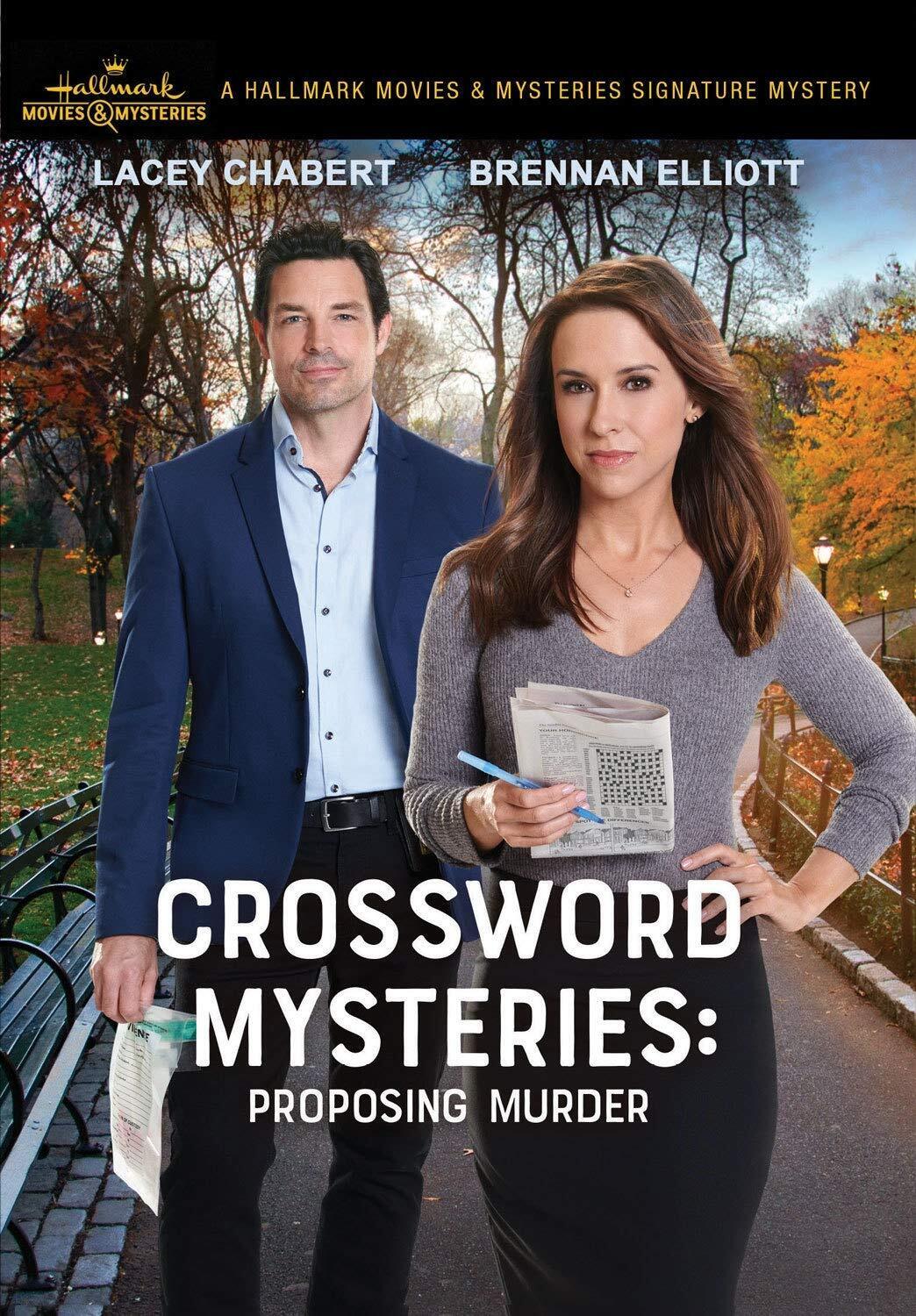 Crossword Mysteries: Proposing Murder (DVD) Barbara Niven Brennan Elliott