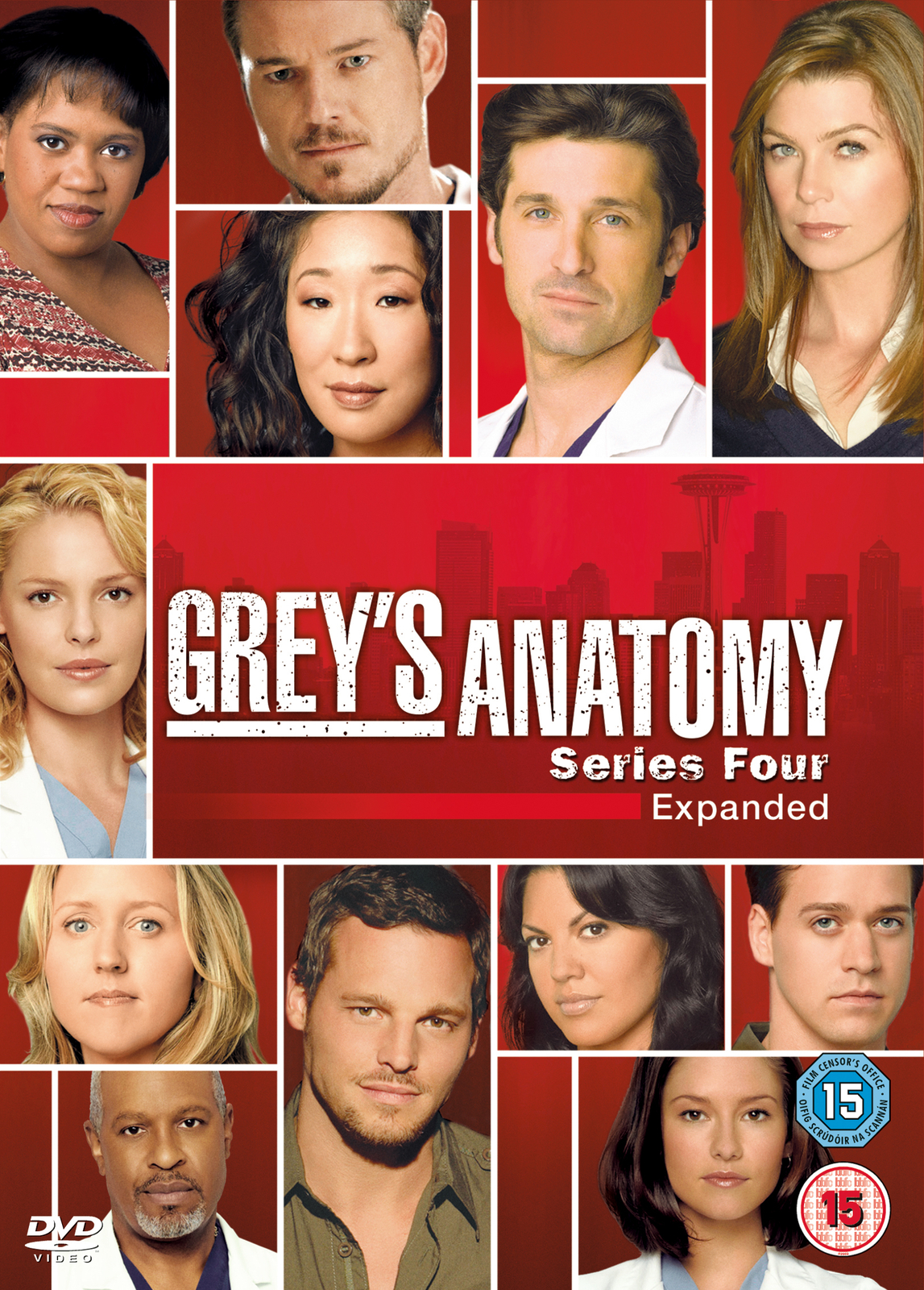 Grey's Anatomy: Complete Fourth Season (DVD) T.R. Knight Sara Ramirez Sandra Oh