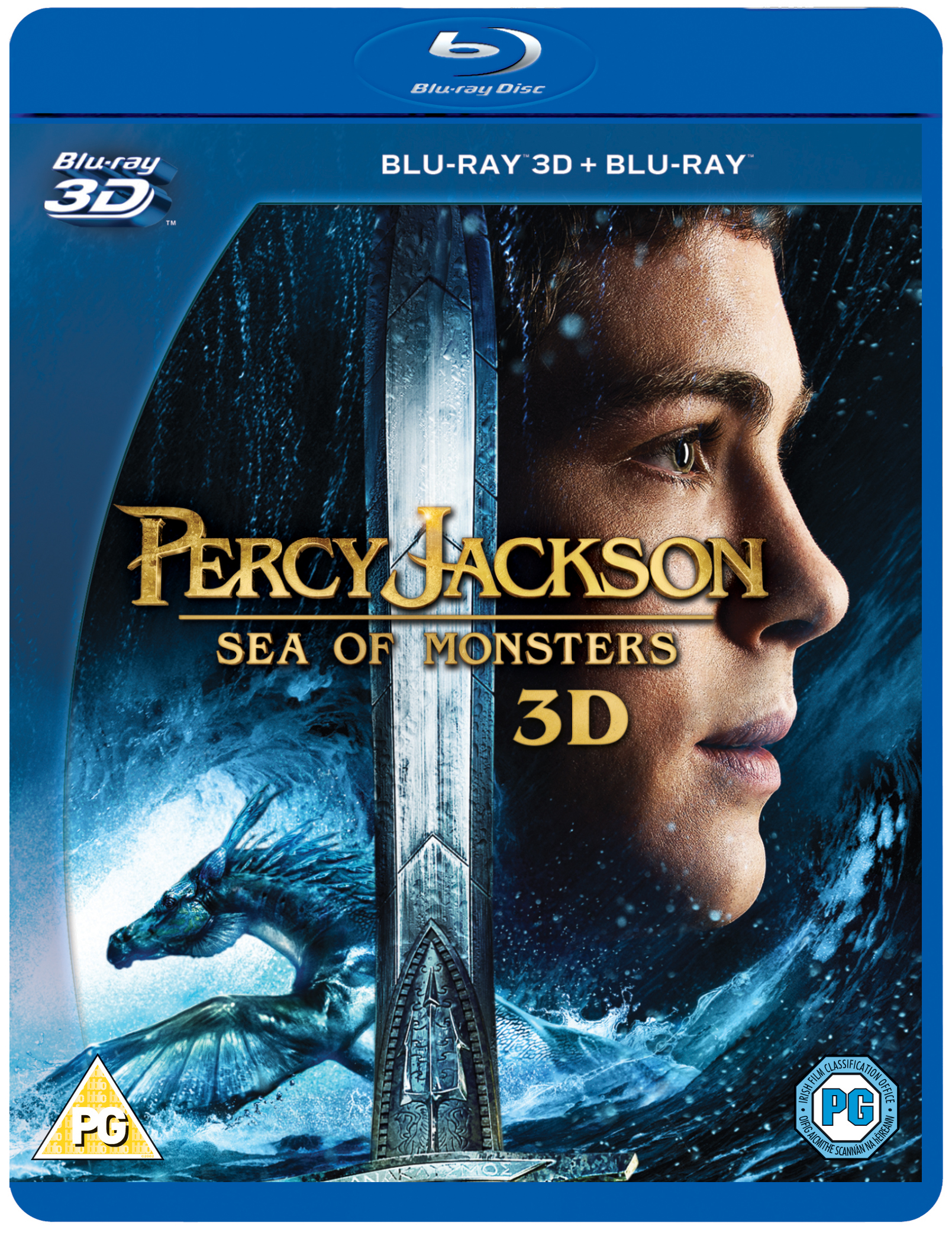 Percy Jackson: Sea of Monsters (Blu-ray) Douglas Smith Anthony Head Sean Bean
