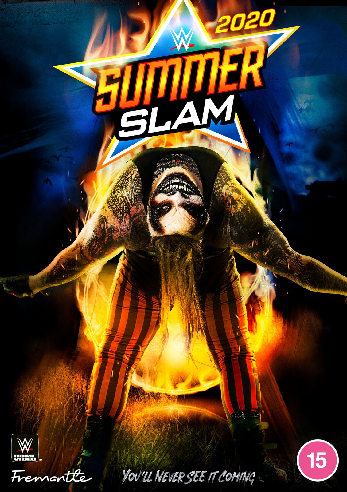 WWE: Summerslam 2020 (DVD) Drew McIntyre Randy Orton Seth Rollins Bray Wyatt