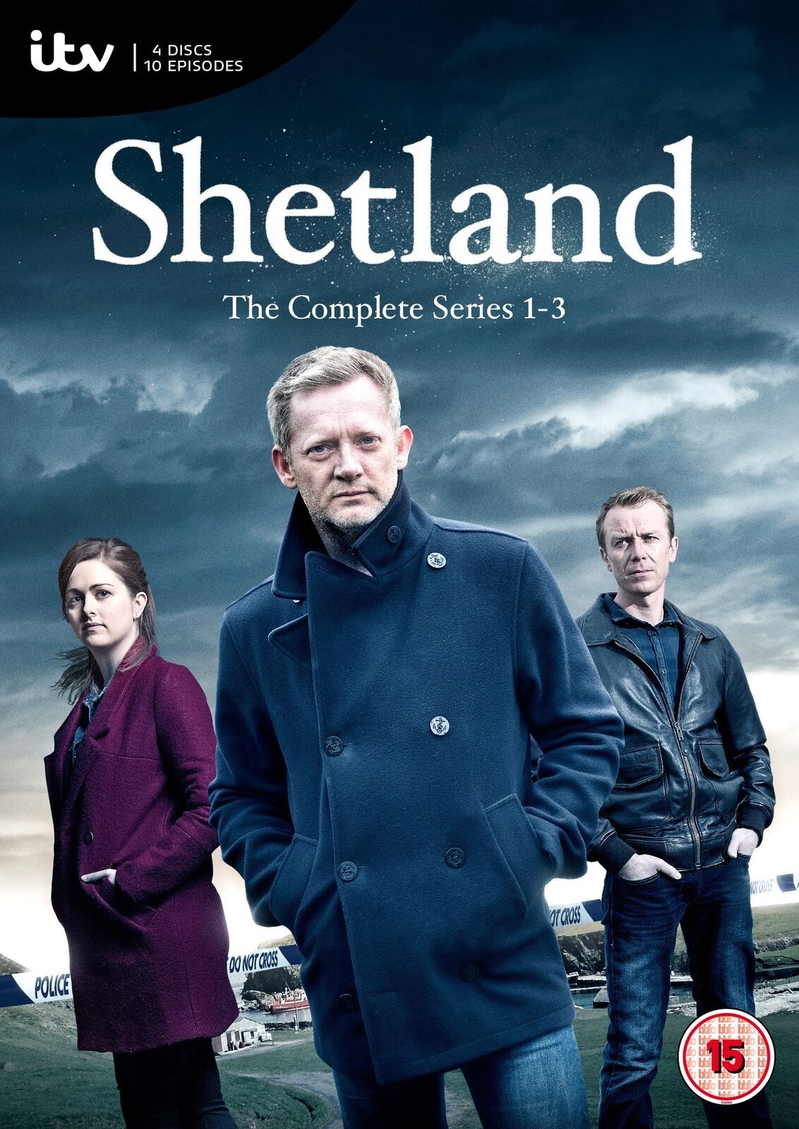 Shetland: Series 1-3 (DVD) Douglas Henshall Alison O'Donnell Steven Robertson