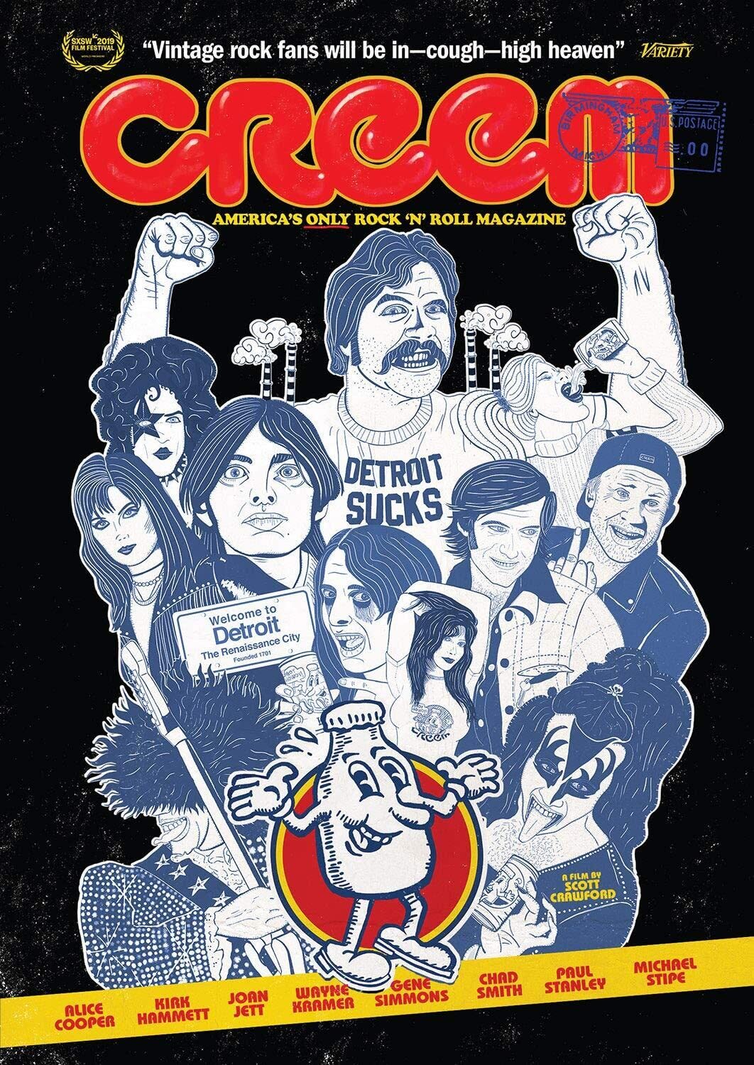 Creem: America's Only Rock 'n' Roll Magazine (DVD) Alice Cooper Kirk Hammett