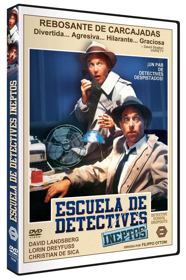 Escuela de Detectives Ineptos 1986 DVD Detective School Dropouts