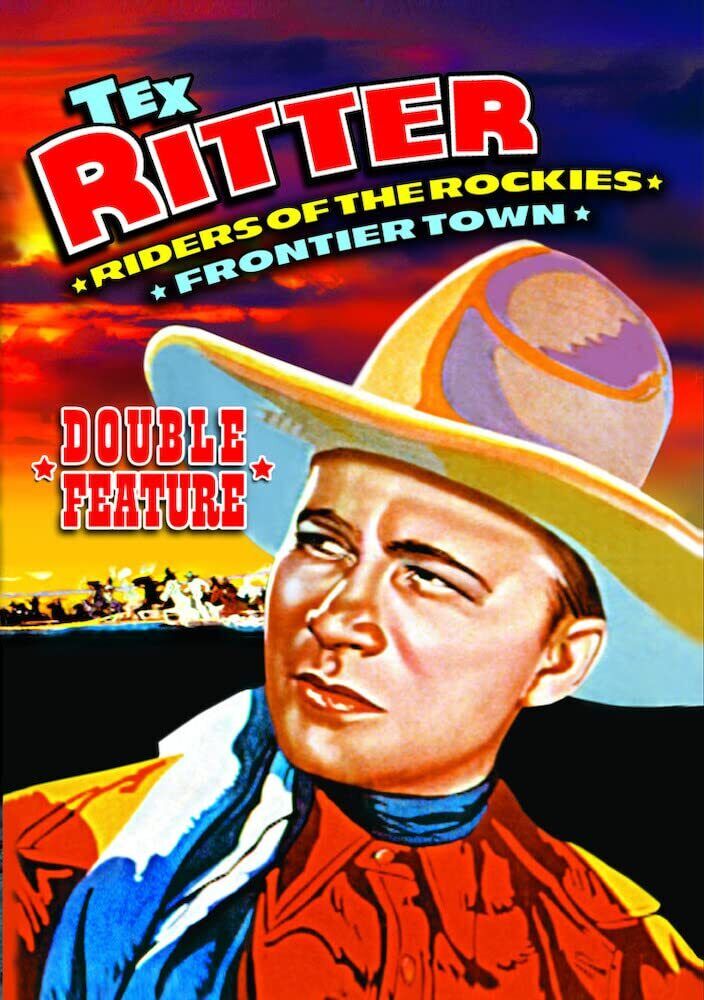 Tex Ritter Double Feature: Riders of The Rockies (1937) / Frontier Town (1 (DVD)