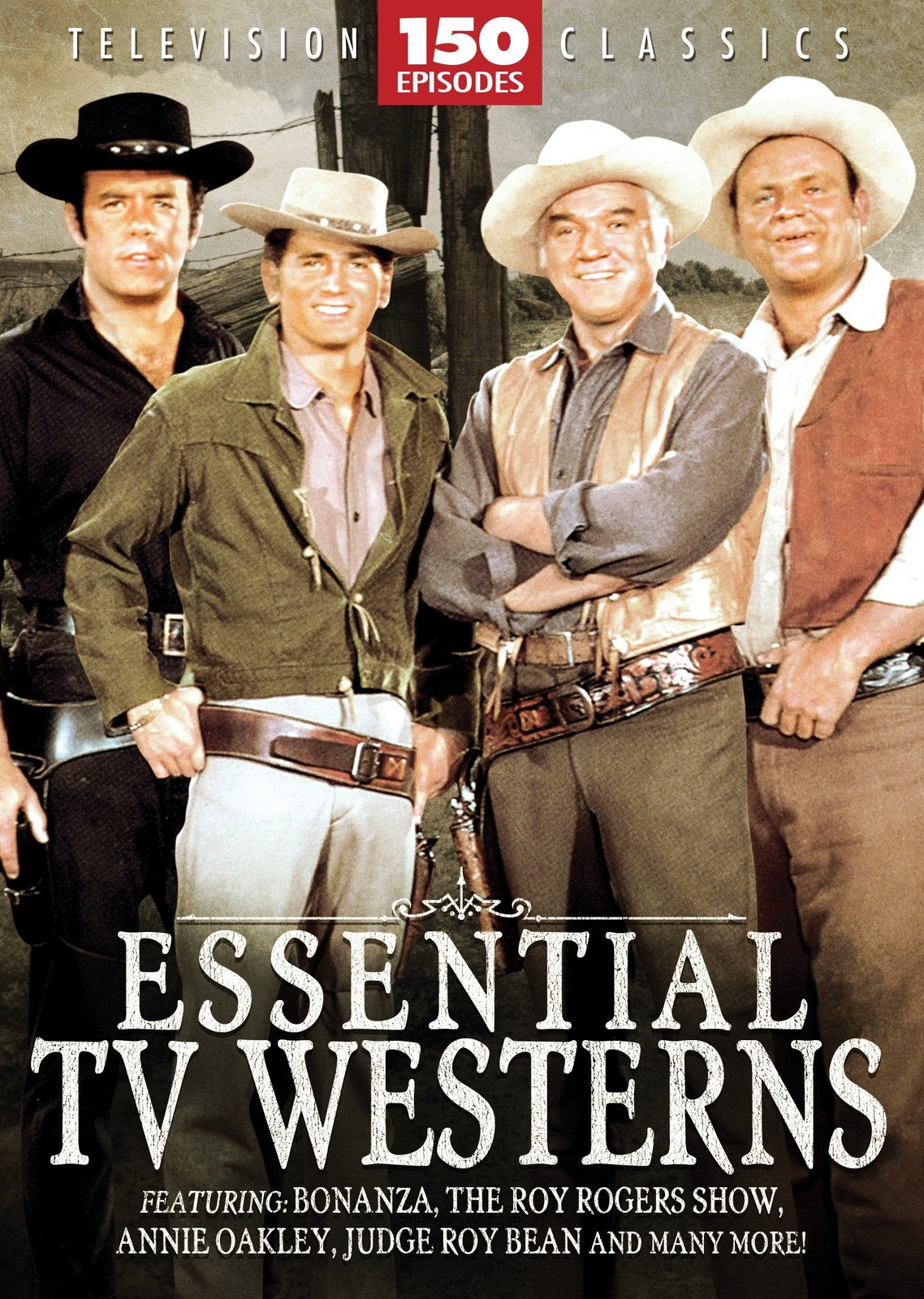 Essential TV Western - 150 Episodes: Bonanza - The Roy Rogers Show - Annie (DVD)