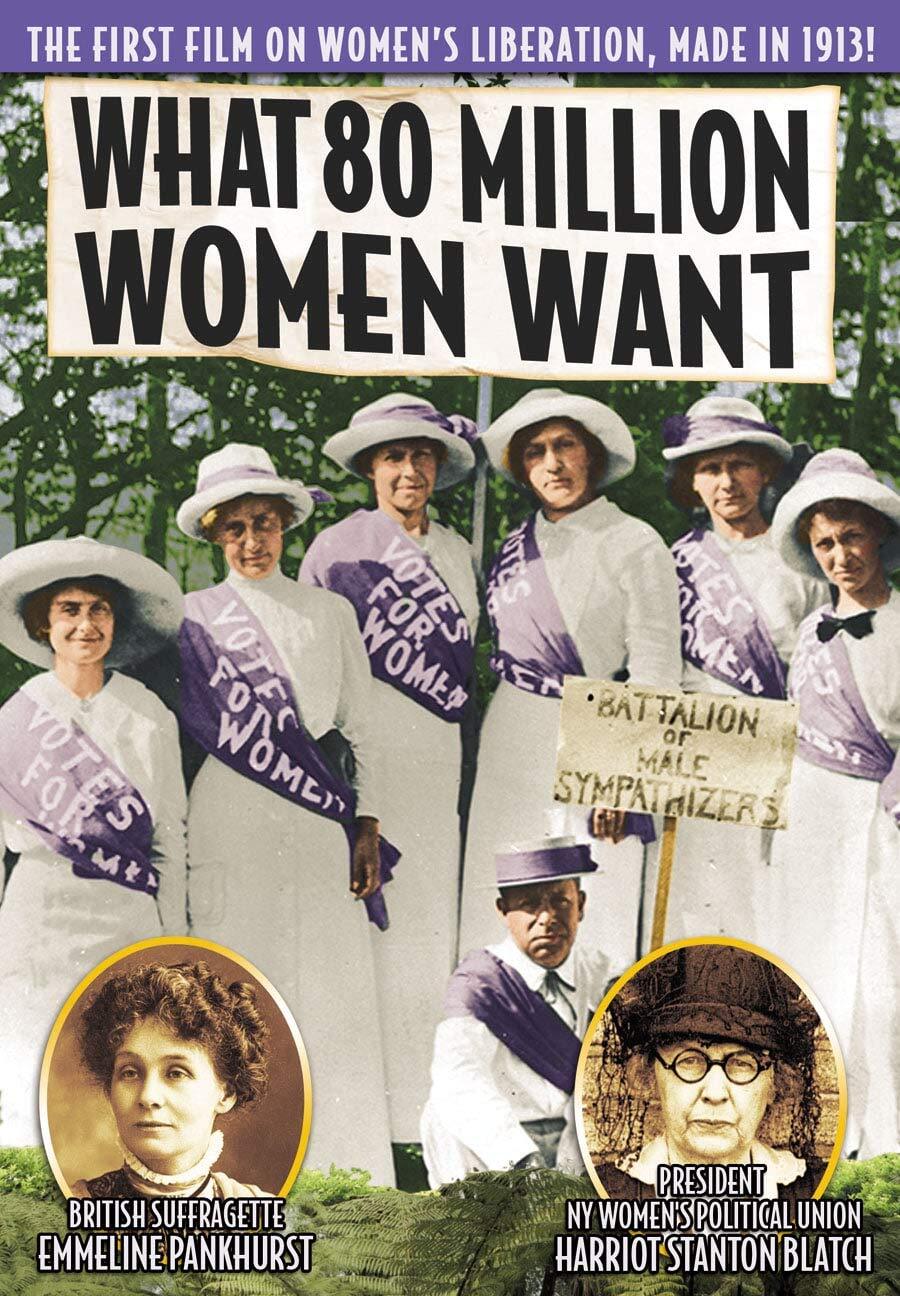 What 80 Million Women Want (Silent) (DVD) Ethel Jewett Harriot Stanton Blatch