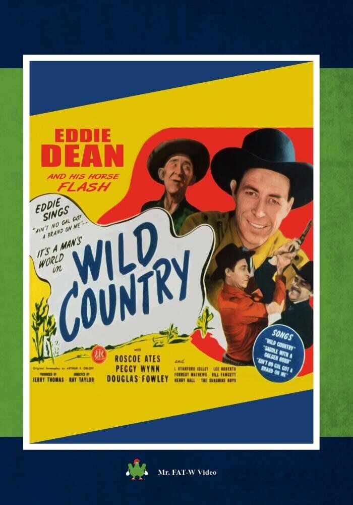 Wild Country (DVD) Charles Jordan Douglas Fowley Eddie Dean Flash (The Horse)
