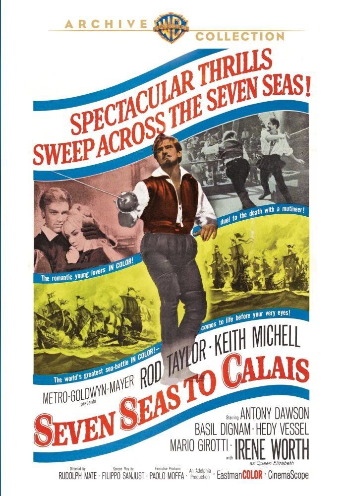 Seven Seas To Calais (DVD) Anthony Dawson Basil Dignon Gianni Cajafa Hedy Vessel