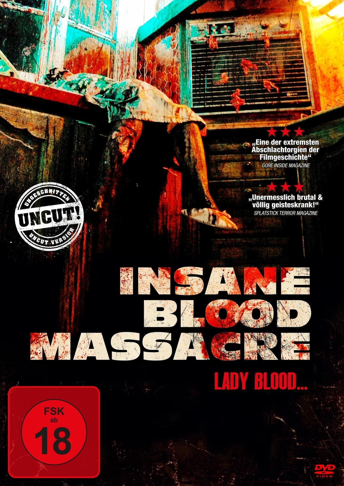 Insane Blood Massacre (DVD) Emmanuelle Escourrou Philippe Nahon Shirley Bousquet