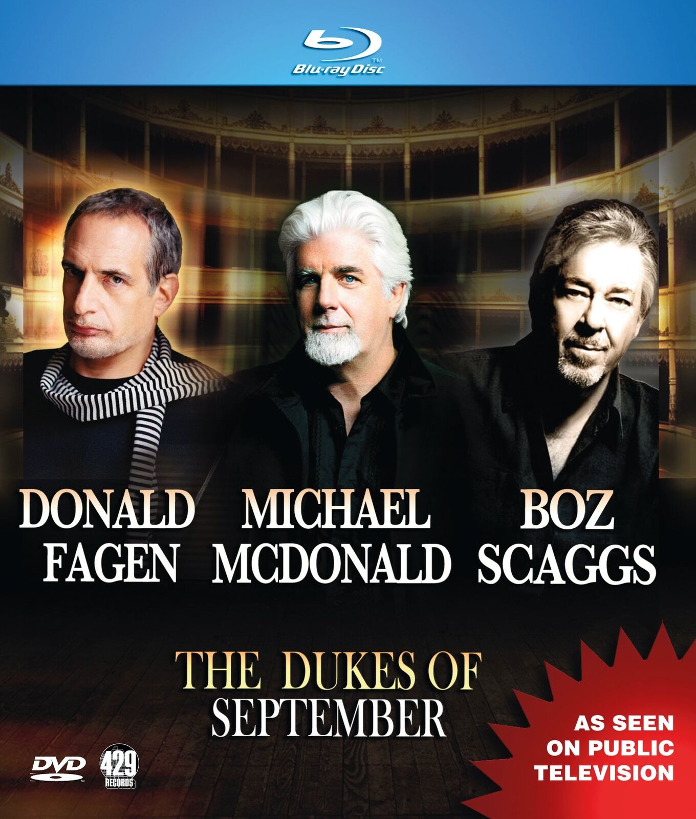 Live At Lincoln Centre (Blu-ray) Donald Fagen Michael McDonald Boz Scaggs