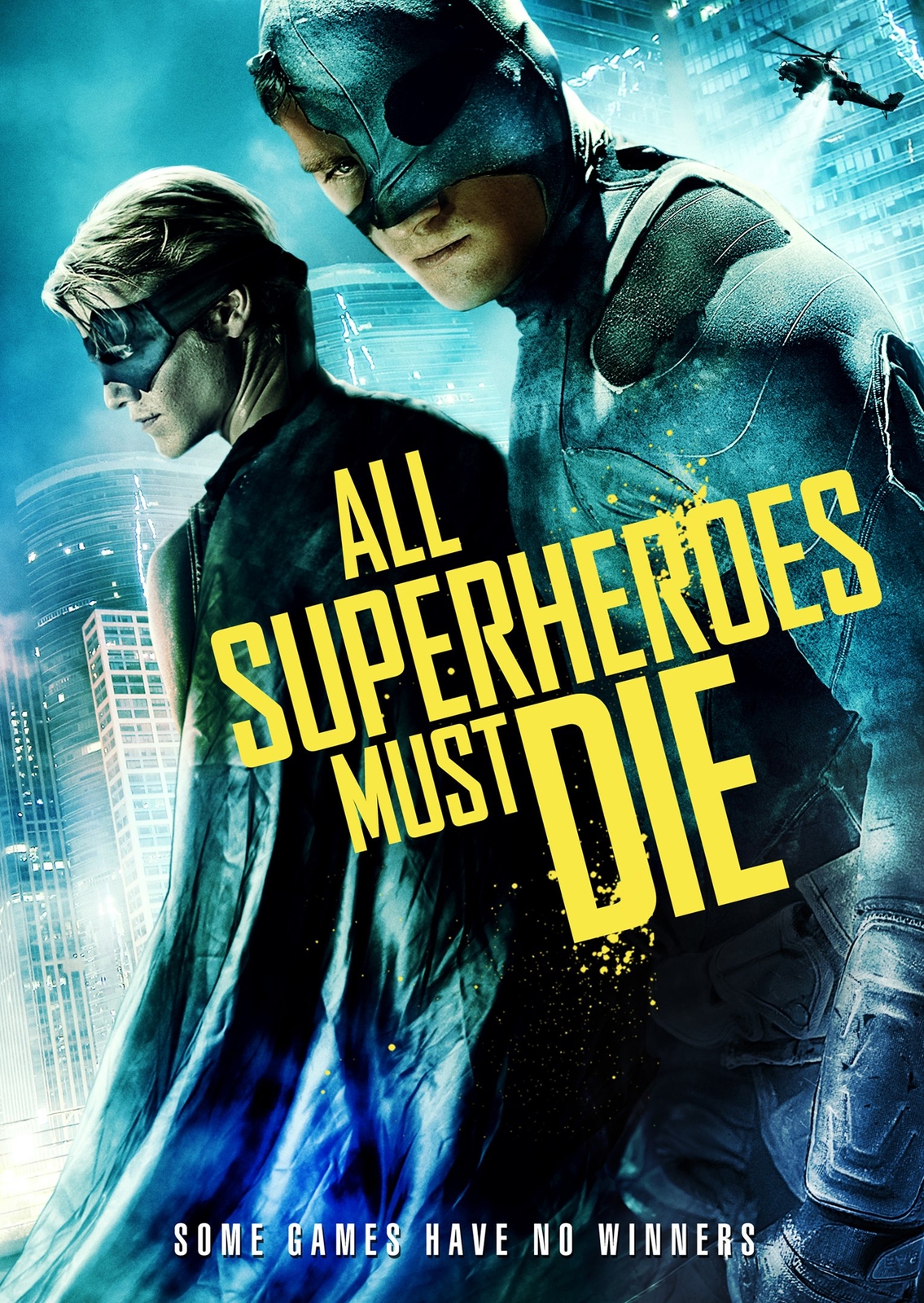 All Superheroes Must Die (DVD) James Remar Lucas Till Jason Trost
