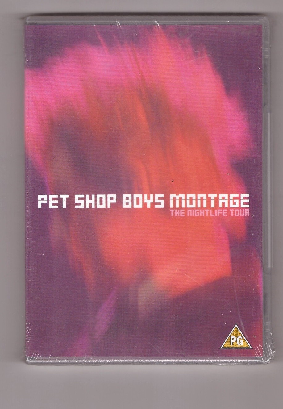 PET SHOP BOYS MONTAGE - THE NIGHTLIFE TOUR  DVD NUOVO SIGILLATO