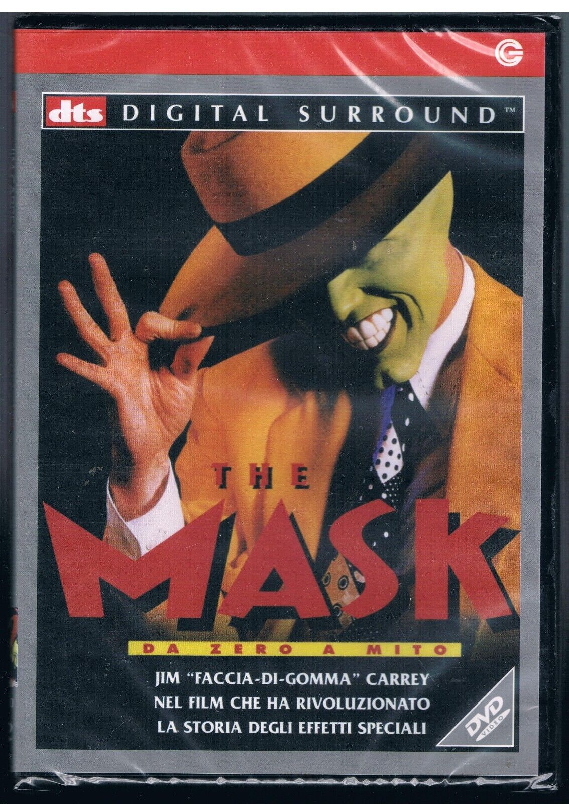 THE MASK DA ZERO A MITO DVD DTS F.C. NUOVO SIGILLATO!!!