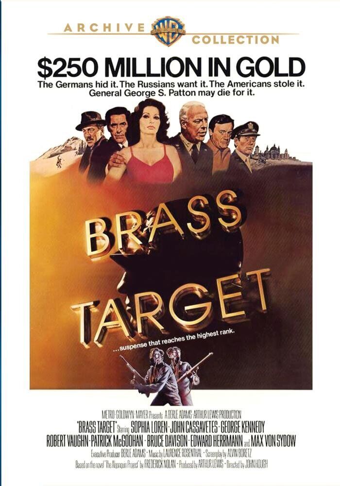 Brass Target (DVD) Bruce Davison Edward Herrmann George Kennedy John Cassavetes