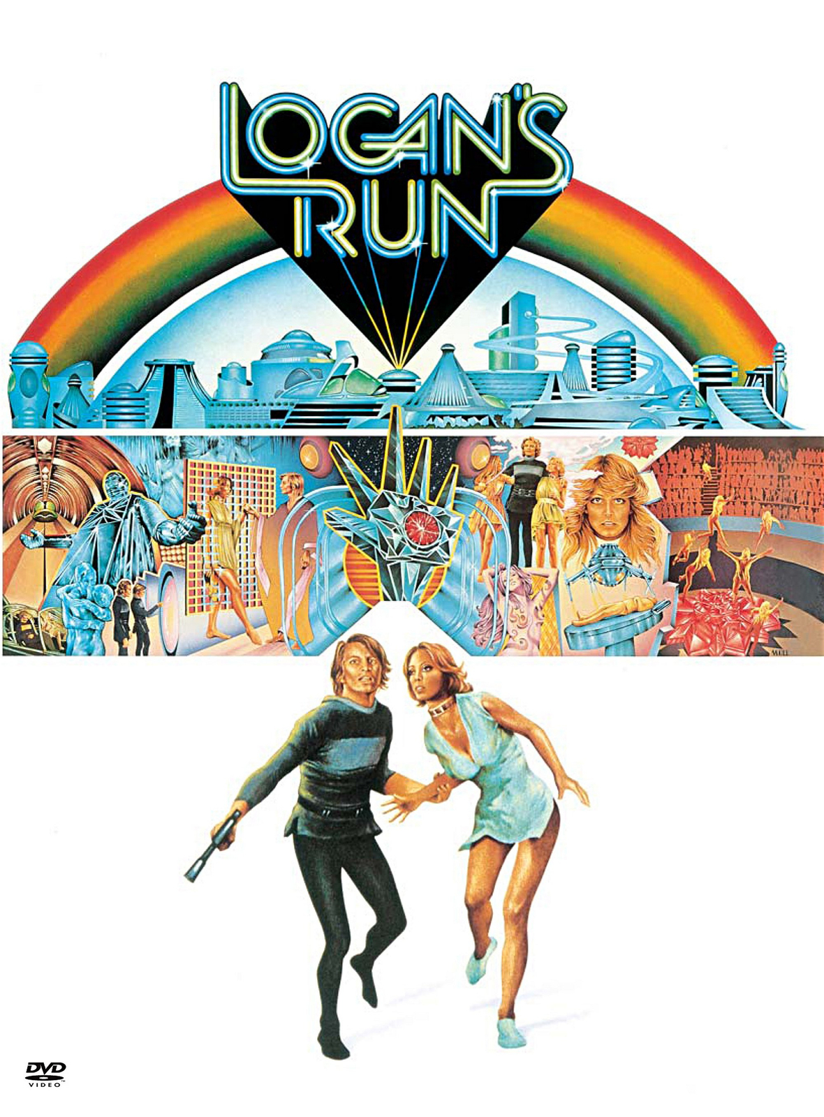 Logan's Run (DVD) Farrah Fawcett Jenny Agutter Michael York Peter Ustinov