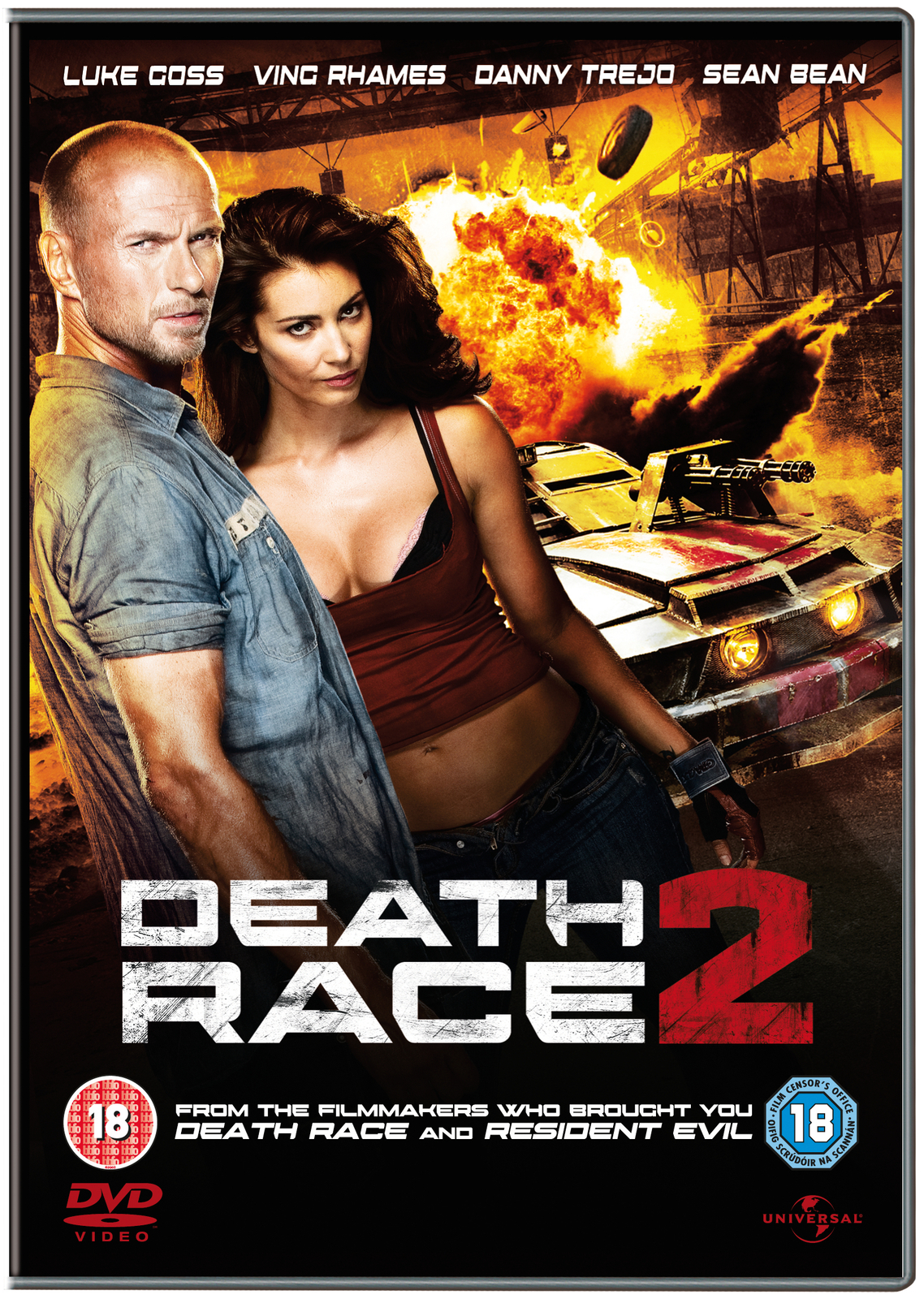 Death Race 2 (DVD) Sean Higgs Tanit Phoenix Warrick Grier Deobia Oparei Joe Vaz