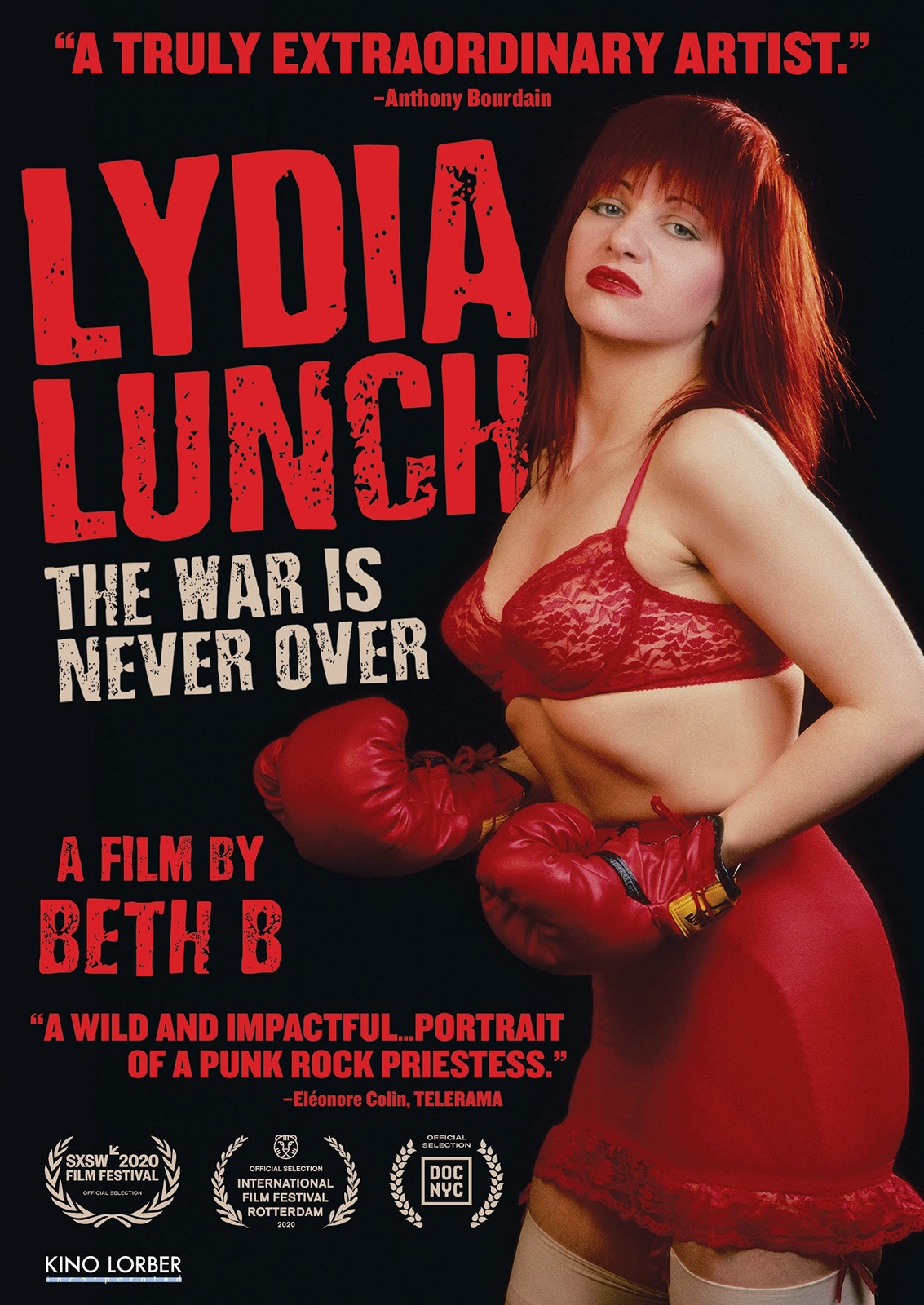 Lydia Lunch: The War Is Never Over (DVD) Lydia Lunch Thurston Moore Nicolas Jaar