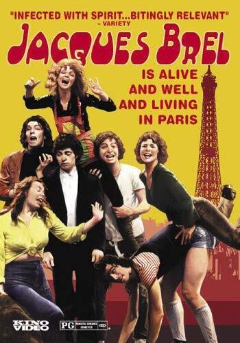 Jacques Brel Is Alive and Well and Living in Paris (DVD) Elly Stone Mort Shuman
