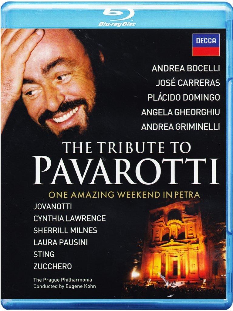 The Tribute To Pavarotti. One Amazing Weekend In Petra (Blu-ray)
