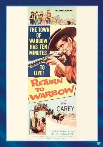Ritorno A Warbow (1958) DVD - Andrew Duggan,Philip Carey,William Leslie