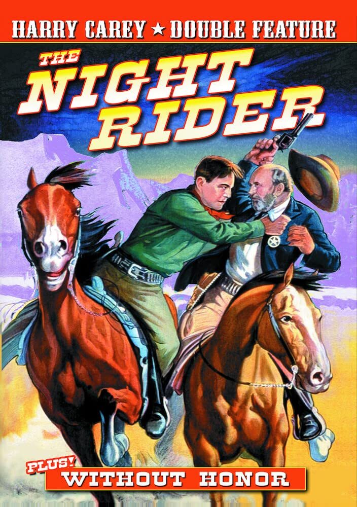 Harry Carey Double Feature: The Night Rider / Without Honor (DVD) Harry Carey