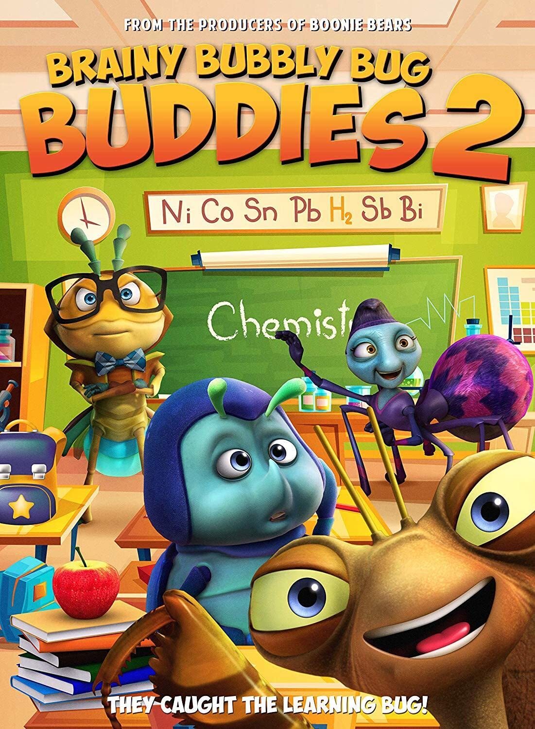 Brainy Bubbly Bug Buddies 2 (DVD) Toni Thompson Justin Joseph Wheeler Rick Glen
