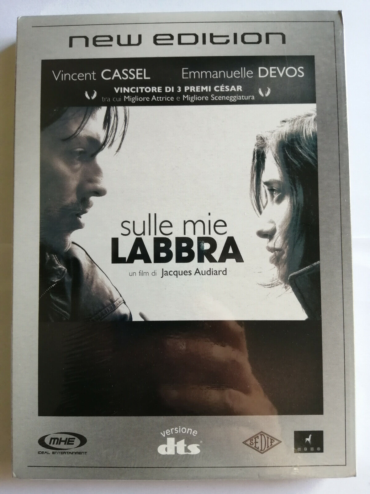 SULLE MIE LABBRA DVD SIGILLATO Vincent Cassel Emmanuelle Devos